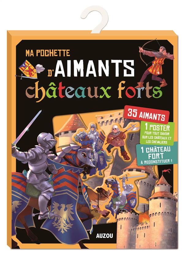 Ma pochette d'aimants ; châteaux forts - flash vidéo