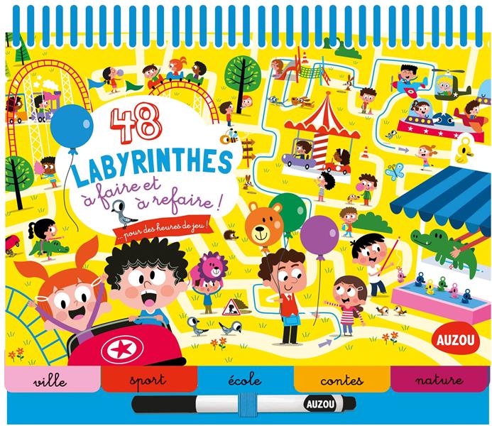 48 labyrinthes à faire et à refaire ! - flash vidéo