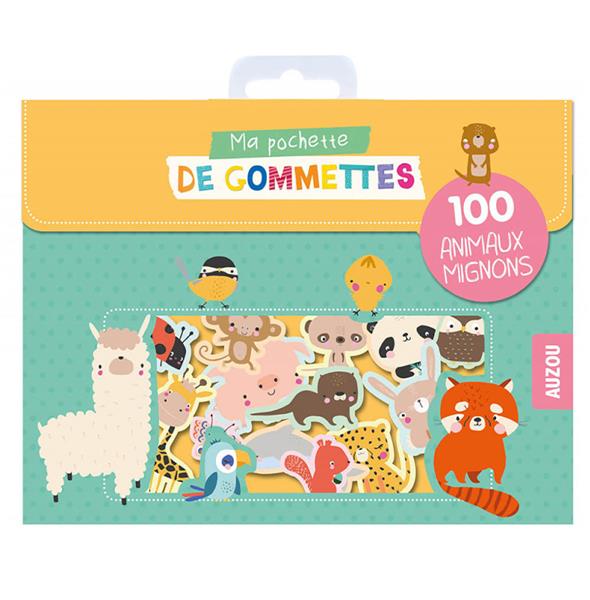 Ma pochette de gommettes : 100 animaux mignons - flash vidéo