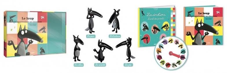 Coffret du Loup qui apprivoisait ses émotions - flash vidéo