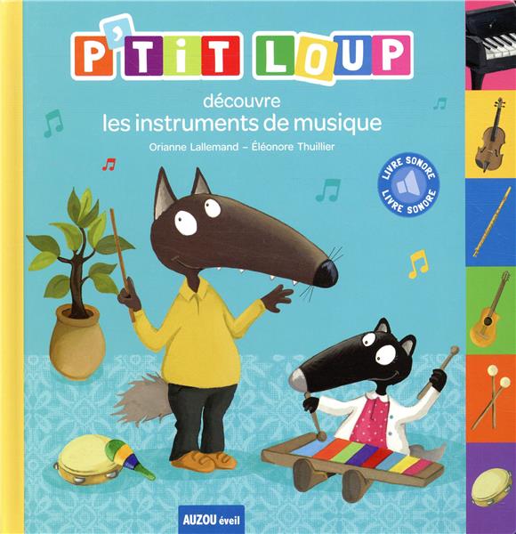 P'tit Loup découvre les instruments de musique - flash vidéo