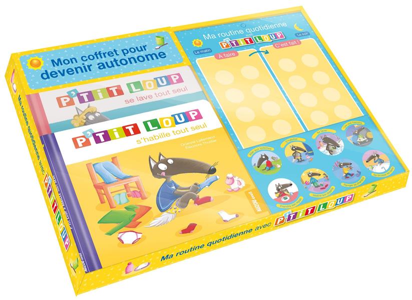 Mon coffret pour devenir autonome ; p'tit loup se lave tout seul - flash vidéo