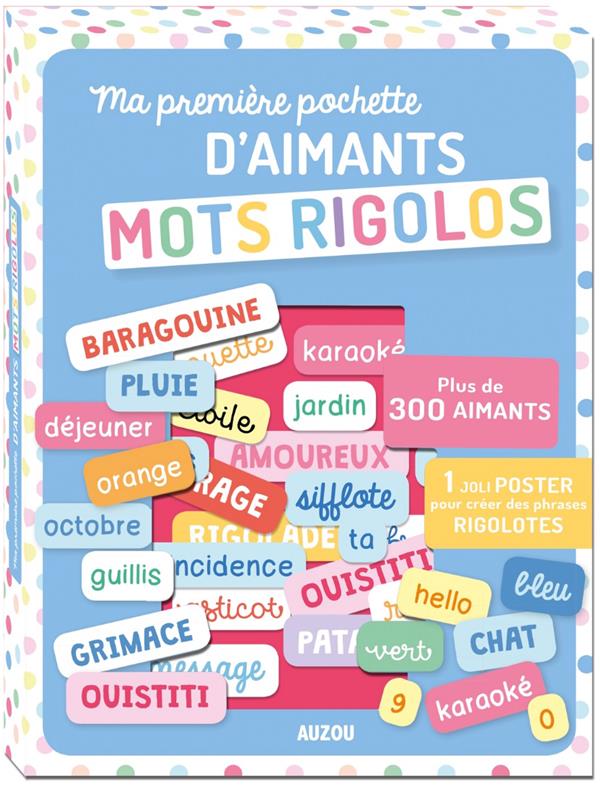 Ma première pochette d'aimants : mots rigolos - flash vidéo