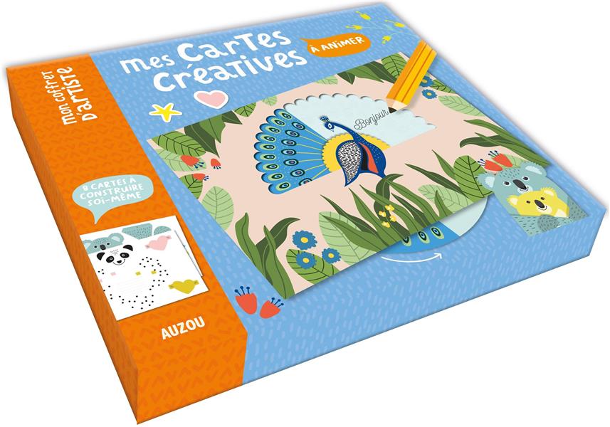 Mon coffret d'artiste ; mes cartes créatives ; à animer - flash vidéo