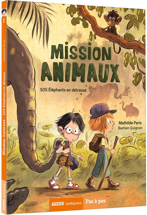 Mission animaux Tome 1 : SOS éléphants en détresse - flash vidéo