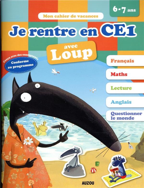 Cahier de vacances : je rentre en CE1 avec Loup - flash vidéo