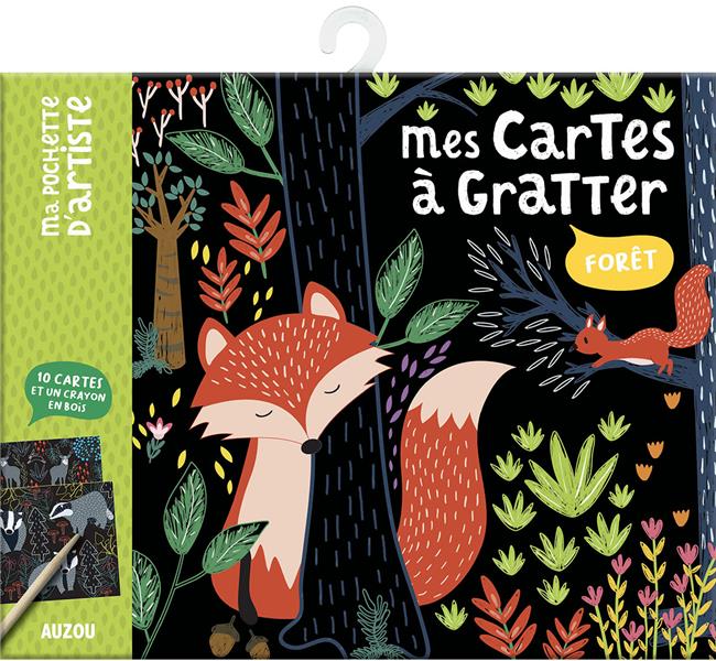 Mes cartes à gratter ; forêt - flash vidéo