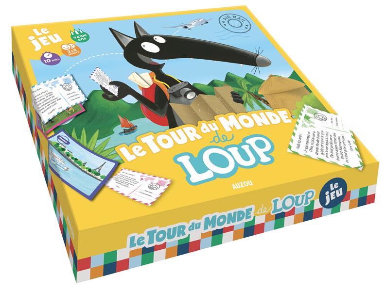 Le tour du monde de Loup ; le jeu - flash vidéo