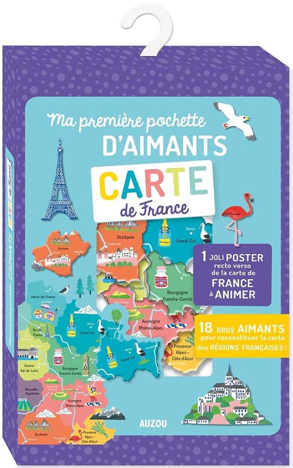 Ma première pochette d'aimants : carte de France - flash vidéo
