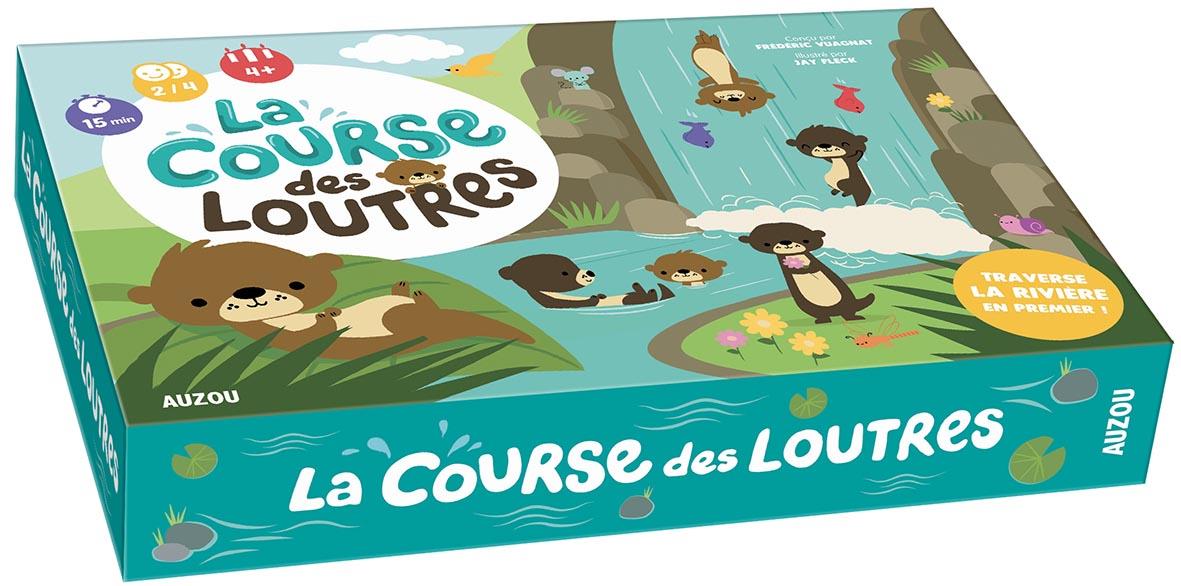 Mon grand jeu ; la course des loutres - flash vidéo