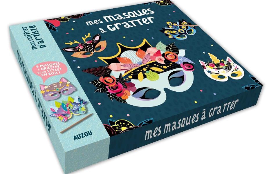 Mes masques à gratter - flash vidéo