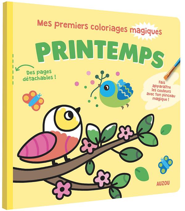 Mes premiers coloriages magiques : printemps - flash vidéo