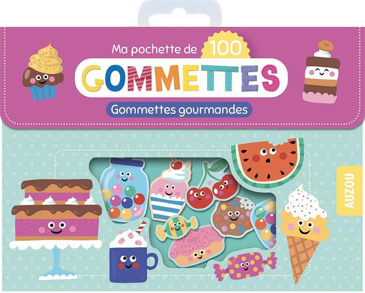 Ma pochette de gommettes : mes gommettes gourmandes - flash vidéo