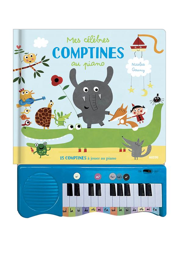 Mes célèbres comptines au piano - flash vidéo