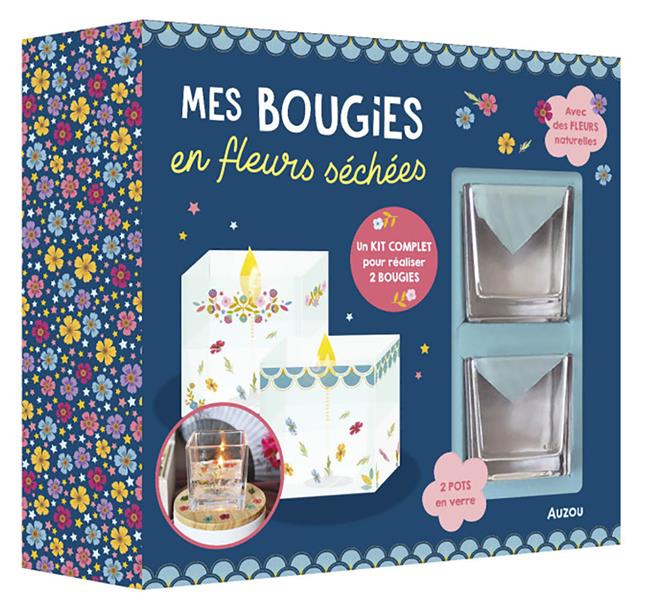 Mon atelier déco : mes bougies en fleurs séchées - flash vidéo