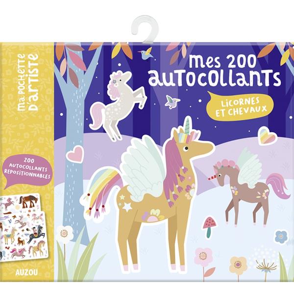 Mes 200 autocollants ; licornes et chevaux - flash vidéo
