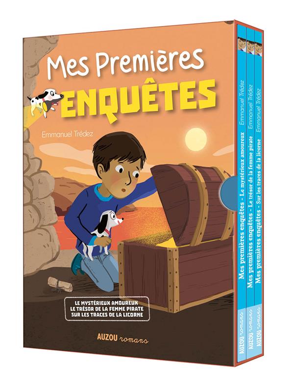 Mes premières enquêtes : coffret Tomes 7 à 9 : le mystérieux amoureux ; le trésor de la femme pirate ; sur les traces de la licorne - flash vidéo