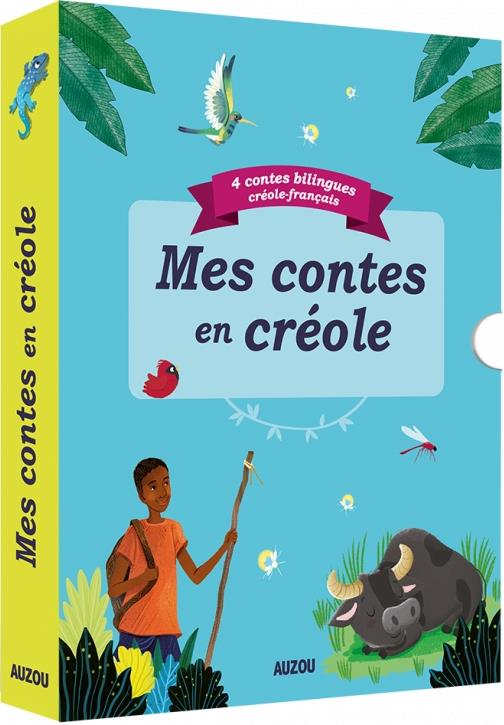 Coffret 4 titres ; mes p'tits contes en créole martiniquais - flash vidéo