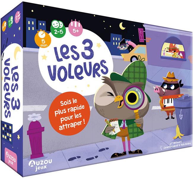 P'tits jeux : les 3 voleurs - flash vidéo