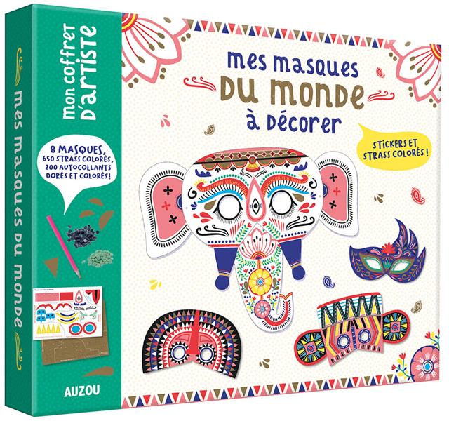 Mes masques du monde à décorer - flash vidéo