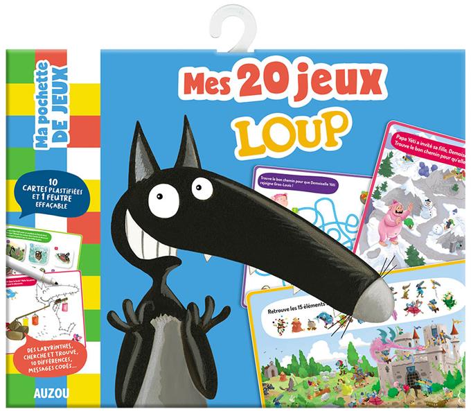 Ma pochette de jeux : mes 20 jeux Loup - flash vidéo