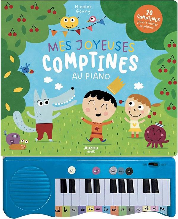 Mes joyeuses comptines au piano - flash vidéo
