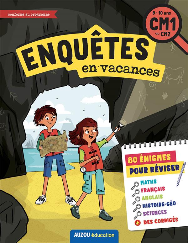 Cahier de vacances : enquêtes en vacances du CM1 au CM2 - flash vidéo