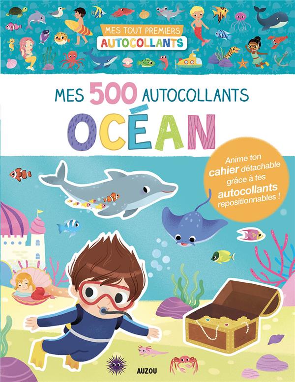 Mes 500 autocollants : océan - flash vidéo