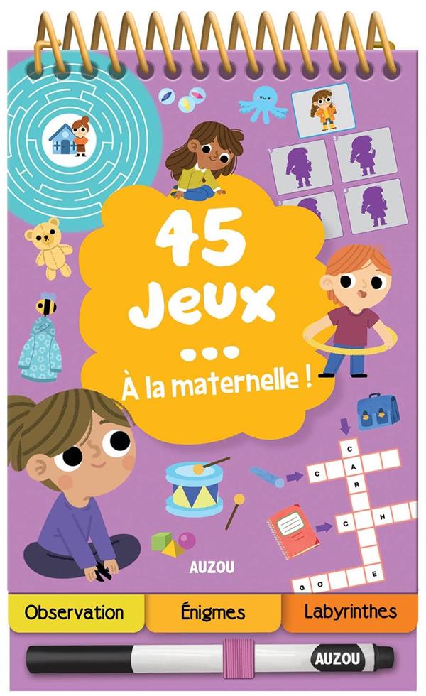 45 jeux... à la maternelle - flash vidéo
