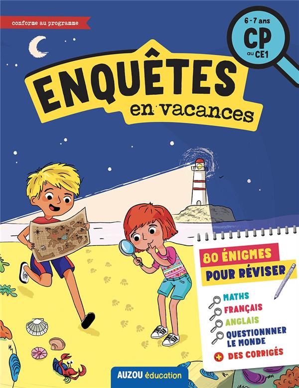 Enquêtes en vacances du CP au CE1 - flash vidéo