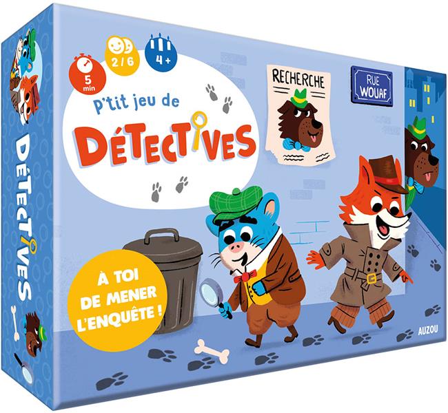 P'tits jeux : p'tit jeu de détectives : à toi de mener l'enquête - flash vidéo