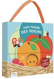 Mon livre des odeurs et des couleurs : mon panier des odeurs ; les fruits - flash vidéo