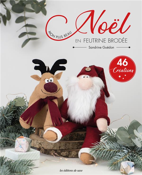 Noël en feutrine brodée - flash vidéo