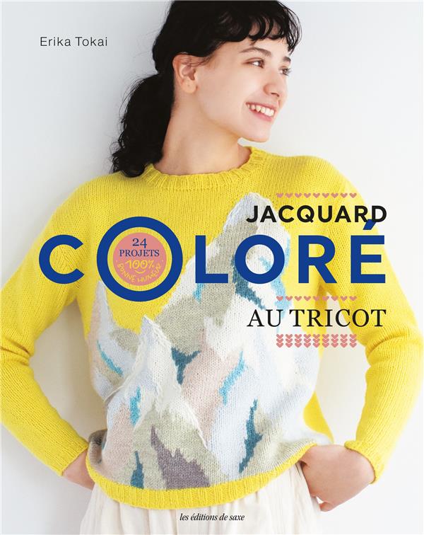Jacquard coloré au tricot - flash vidéo
