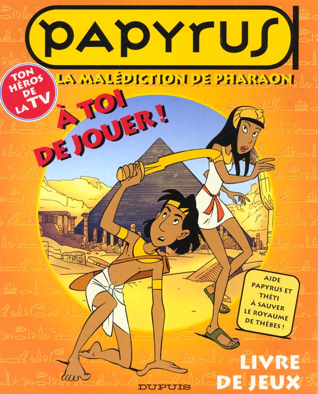 Papyrus (dessin animé) Hors-Série : La malédiction du pharaon - flash vidéo