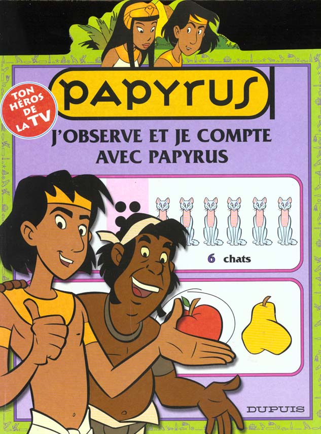 Papyrus (dessin animé) Hors-Série : j'observe et le compte avec Papyrus - flash vidéo
