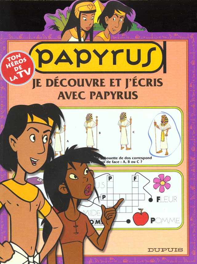 Papyrus (dessin animé) Hors-Série : Je découvre et j'écris avec Papyrus - flash vidéo