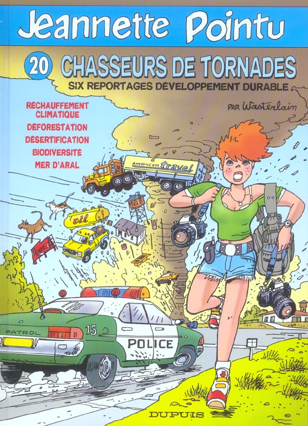 Jeannette Pointu Tome 20 : CHASSEURS DE TORNADES - flash vidéo