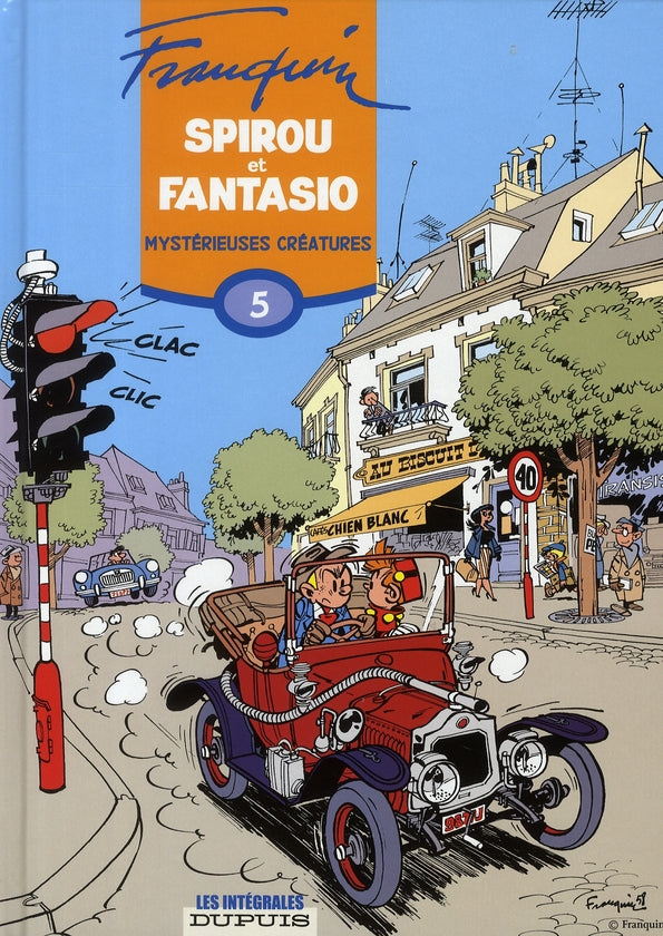 Spirou et Fantasio : Intégrale vol.5 : mystérieuses créatures (1956-1958) - flash vidéo