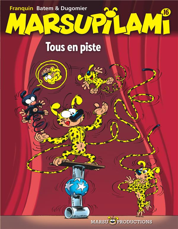 Marsupilami Tome 16 : tous en piste - flash vidéo