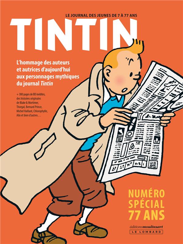 Le journal Tintin :  numéro spécial 77 ans