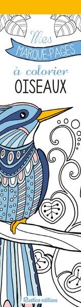 Mes marques-pages à colorier : oiseaux - flash vidéo