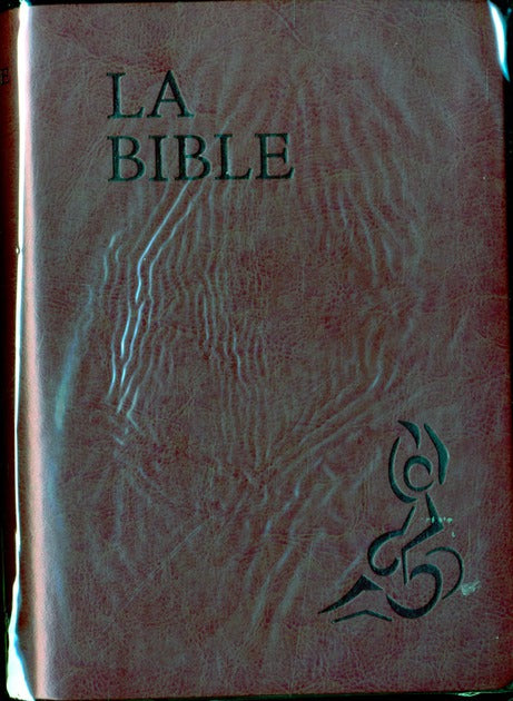 La Bible ; couverture bordeaux