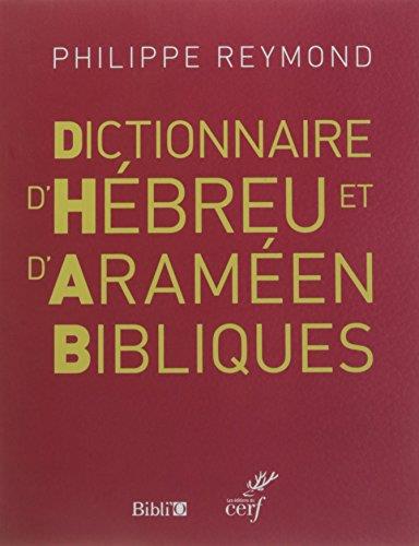 Dictionnaire d'hébreu et d'araméen biblique