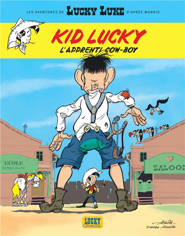 Les aventures de Kid Lucky d'après Morris t.1 : l'apprenti cow-boy