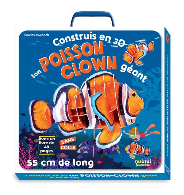 Construis en 3d ton poisson-clown géant - flash vidéo