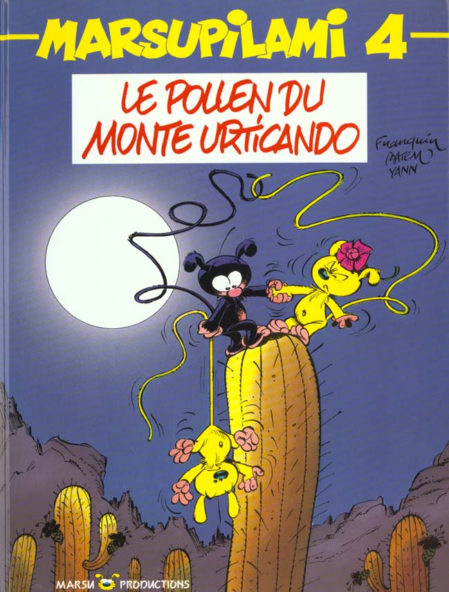 Marsupilami Tome 4 : le pollen du Monte Urticando - flash vidéo