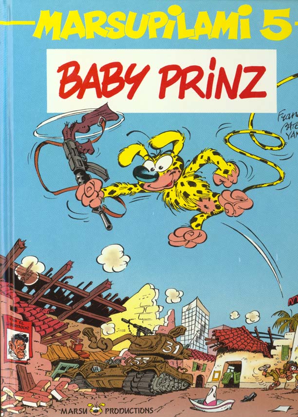 Marsupilami Tome 5 : baby Prinz - flash vidéo