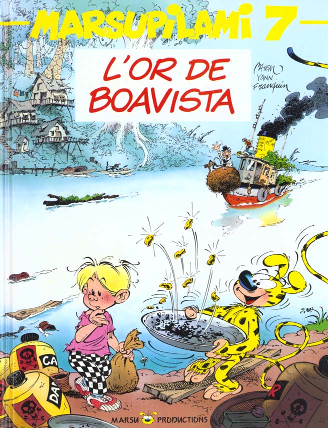 Marsupilami Tome 7 : l'or de Boavista - flash vidéo