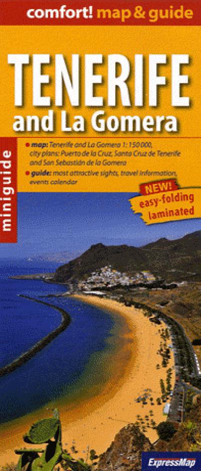 CONFORT MAP : Tenerife and la Gomera (comfort !map&guide, carte laminee) - flash vidéo